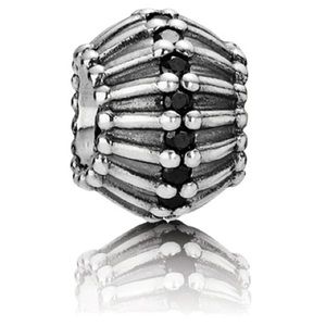 Authentic Pandora Black CZ Showstopper Charm